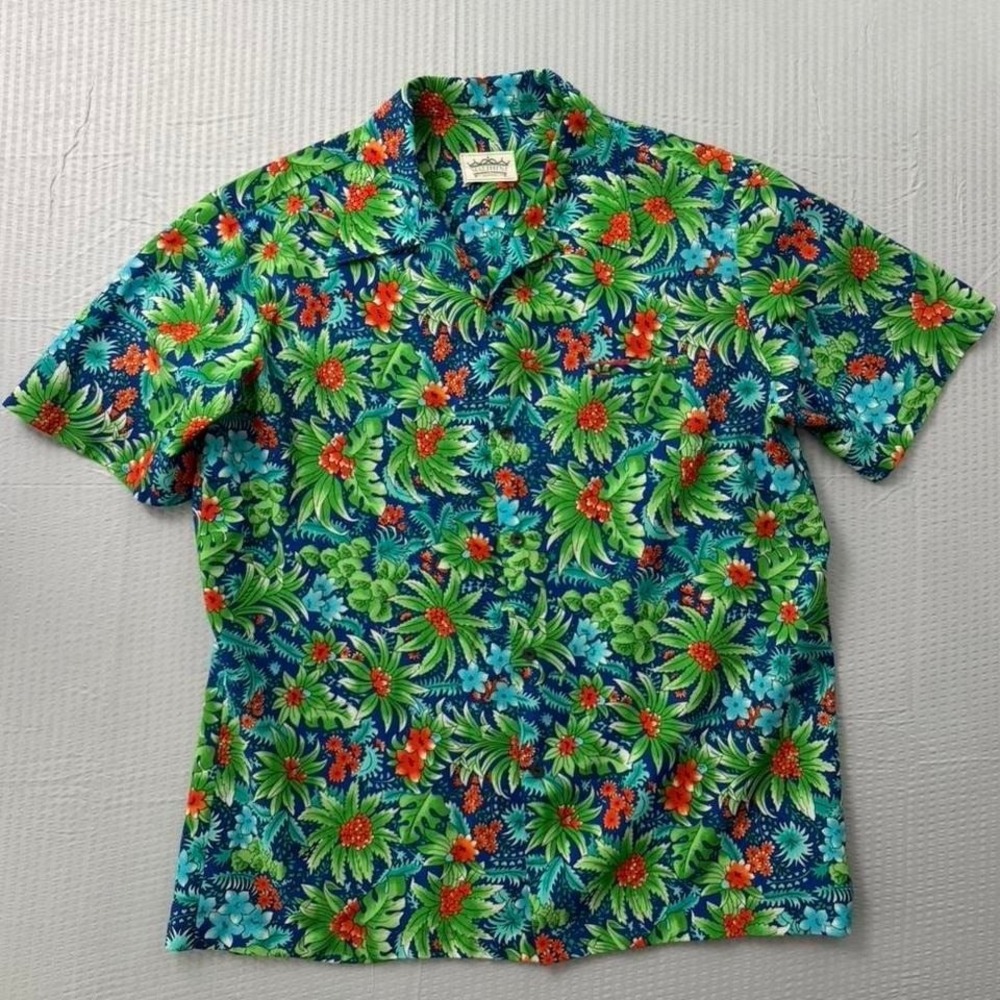 Malihini Hawaii multicoloured Hawaiian shirt‎ L 0068